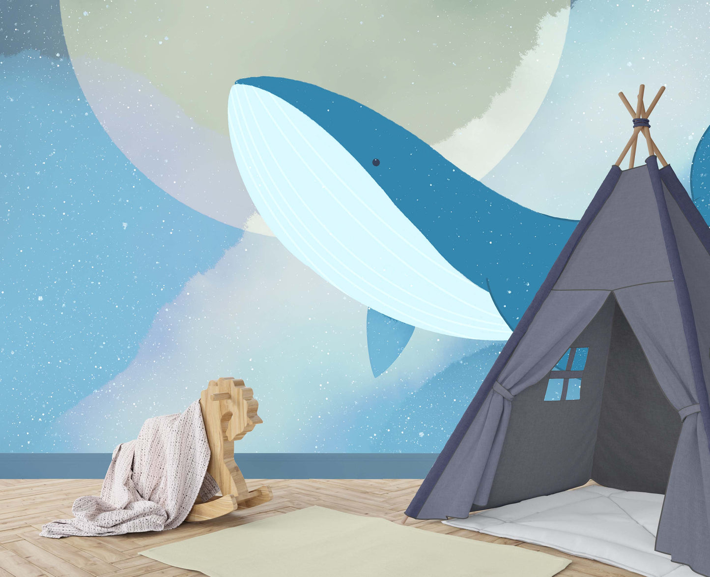 Carta da parati - Baby Whale