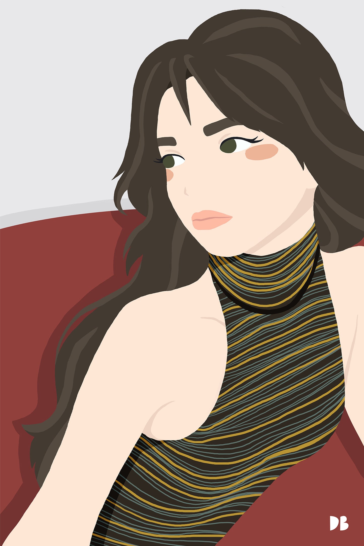 Ritratto Personalizzato su Tela Premium